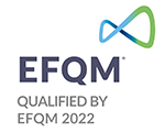 EFQM Qualitätsmanagement mit Link zur Unterseite Qualitätsmanagement